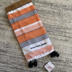 Primitives by Kathy Halloween kitchen Towel